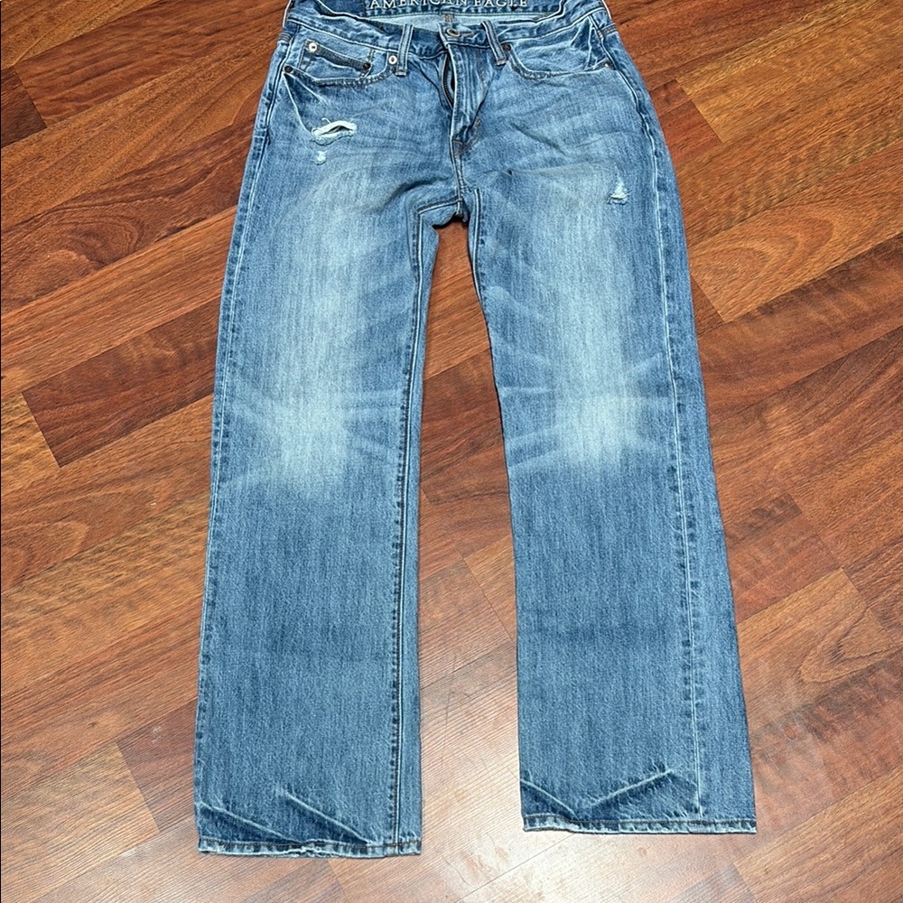 American Eagle Outfitters Blue Relaxed Jeans